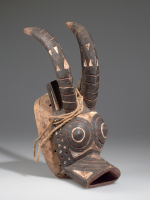 voorbeeld van een Afrikaans dierenmasker