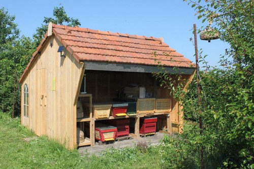 de nieuwe stal