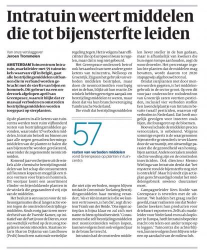 Vandaag in de Volkskrant