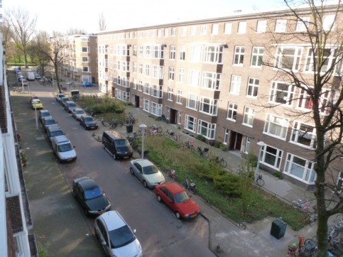 Eén van de groenstroken die op de schop gaat