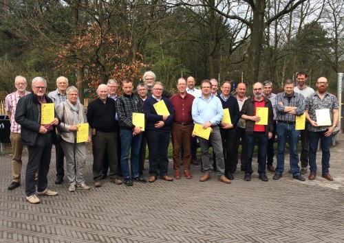 Geslaagden cursus honingkeurmeester 2017, Kalmthout